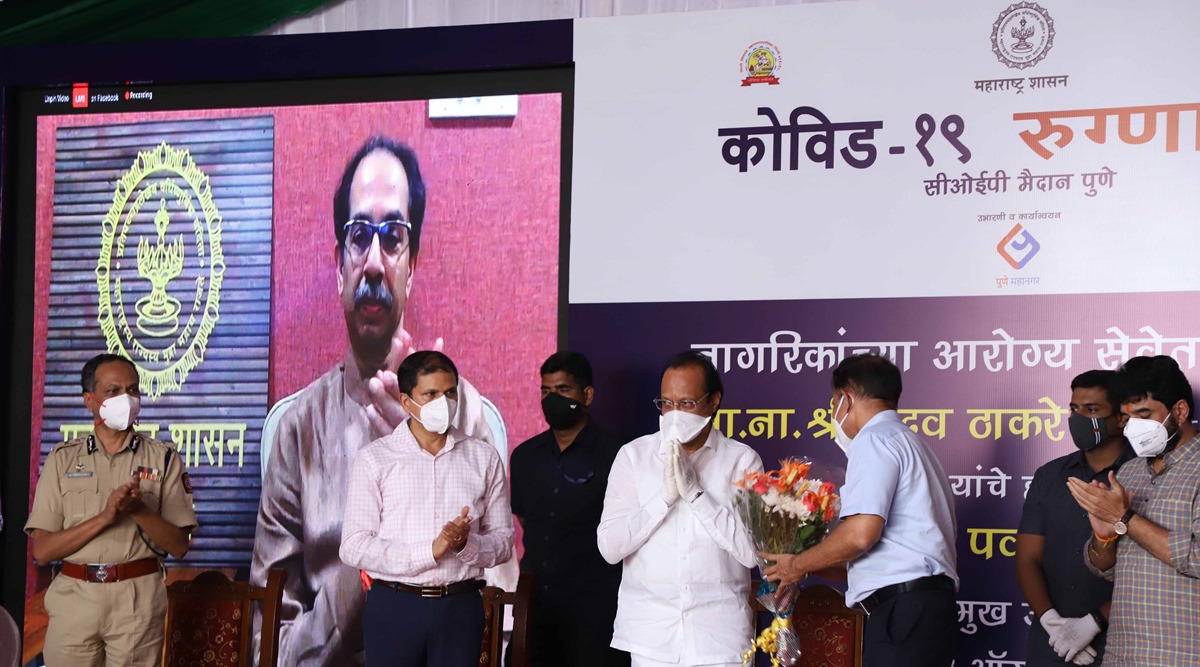 pune coronavirus latest update, pune coronavirus facility, pune covid facillity, College of Engineering Pune, College of Engineering Pune covid facility, uddhav thackeray, pune city news