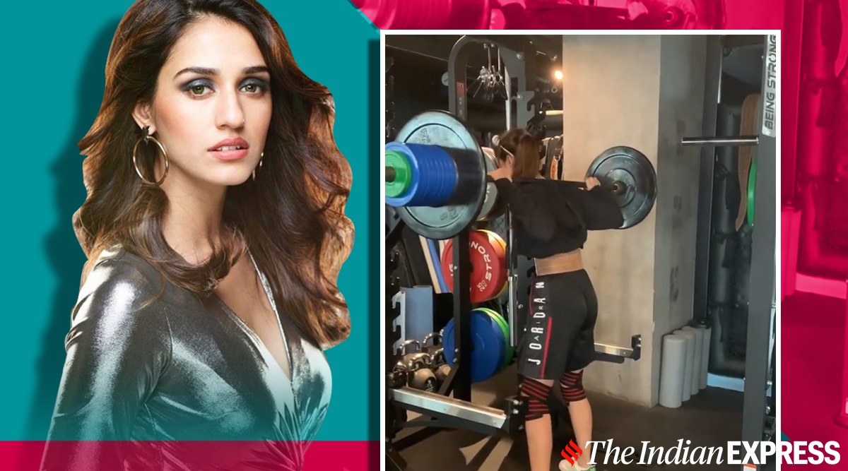 Disha Patani Acing Barbell Back Squats In Throwback Workout Video Is Goals Watch Best Health Tale