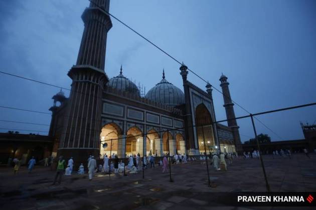 eid, eid al adha, eid india, eid 2020, eid celebration delhi, jama masjid, eid in india, indian express news