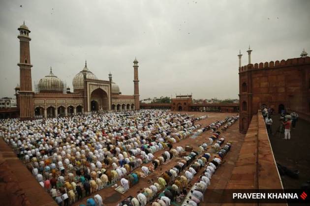 eid, eid al adha, eid india, eid 2020, eid celebration delhi, jama masjid, eid in india, indian express news