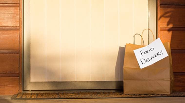 Food delivered on sale to door