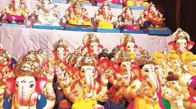 Ganesh immersion, ganesh chaturthi, Konkan region, Maharashtra news, Indian express news