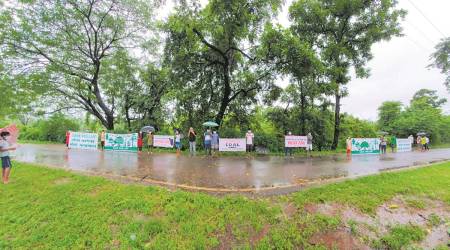 Infrastructure projects, protests across Goa, Pramod Sawant, Goa news, Indian express news