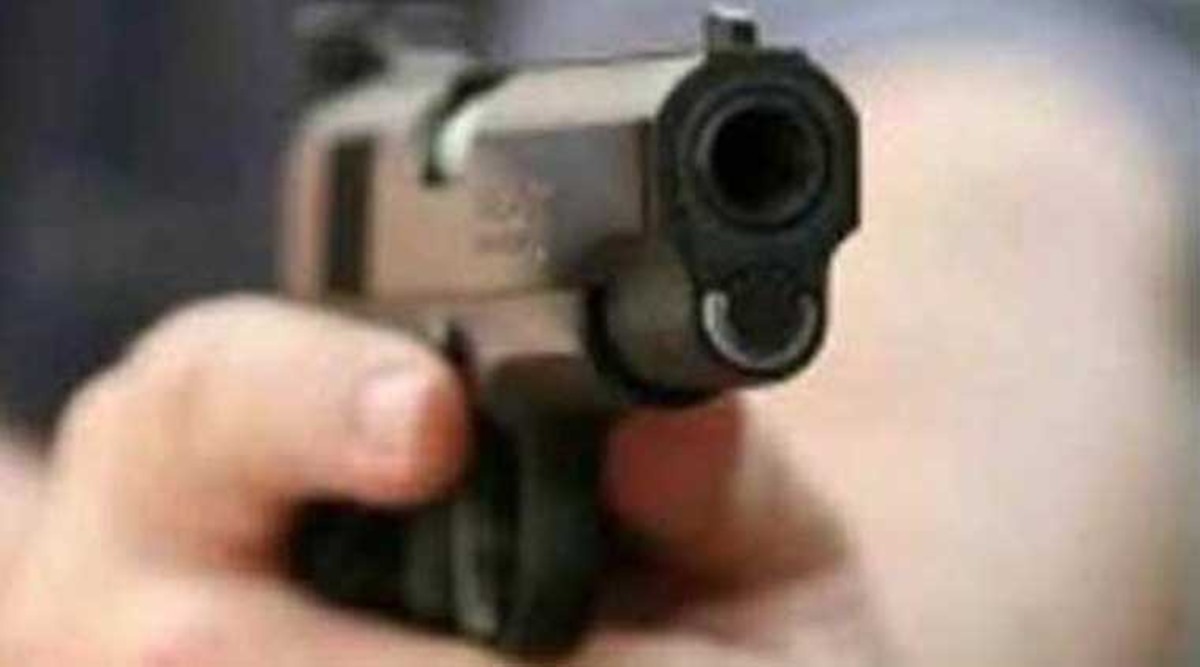 PRASHANT SISODIYA, PRASHANT SISODIYA injured, PRASHANT SISODIYA injure in firing, firing in porbandar, indian express news