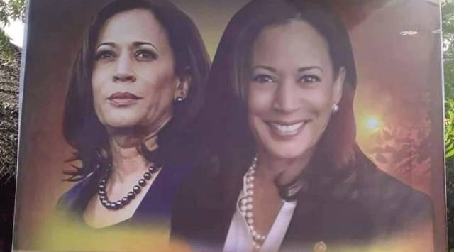 'Victorious' Kamala Harris: Niece shares picture of poster in Tamil Nadu