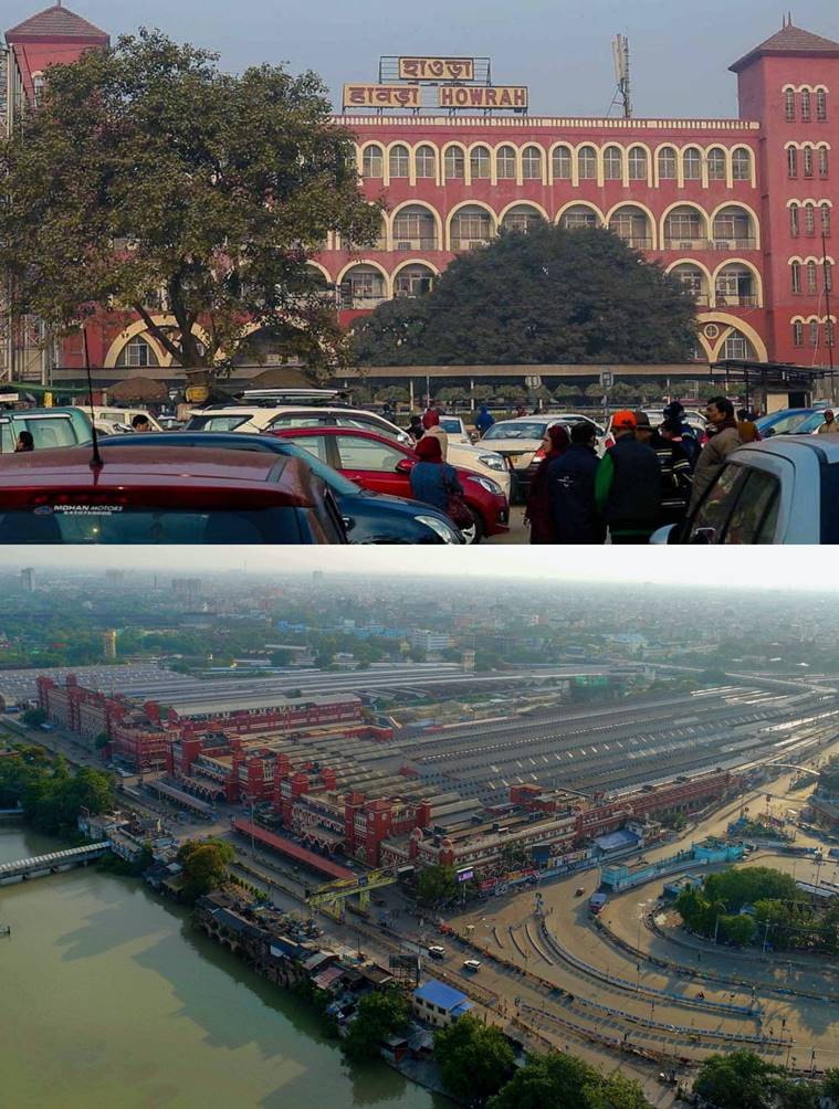 Howrah station before and after pandemic, Sealdah station before and after pandemic, Howrah station before coronavirus, Howrah station after coronavirus, Sealdah station before coronavirus, Sealdah station after coronavirus, indian express