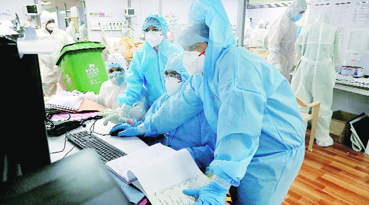 Mumbai covid-19, mumbai covid facility, mumbai jumbo covid facility, mumbai covid news, indian express news