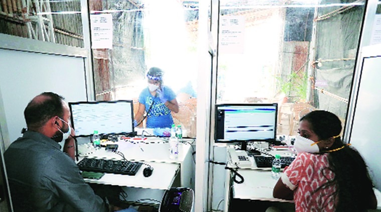 Mumbai covid-19, mumbai covid facility, mumbai jumbo covid facility, mumbai covid news, indian express news