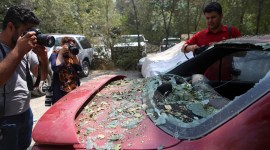 Mortar shells strike Kabul as Afghans mark Independence Day