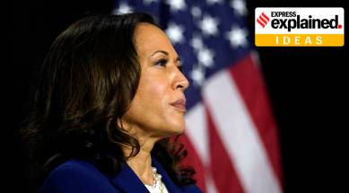 kamala harris, kamala harris nomination, kamala harris vice-president, kamala harris indian, kamala harris news, indian express
