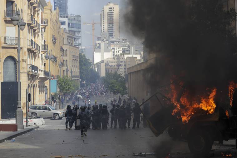 Fury over Beirut blast fuels protests, clashes with police