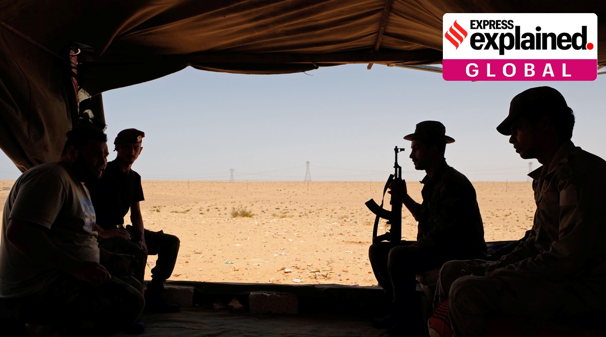 Libya, Libya conflict, Libya conflict explained, What is happening in Libya, Indian Express