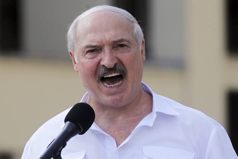 Belarus protests, Belarus, Belarus elections, Alexander Lukashenko, Lukashenko Putin, Lukashenko coronavirus, Belarus president covid, Sviatlana Tsikhanouskaya, express explained, indian express