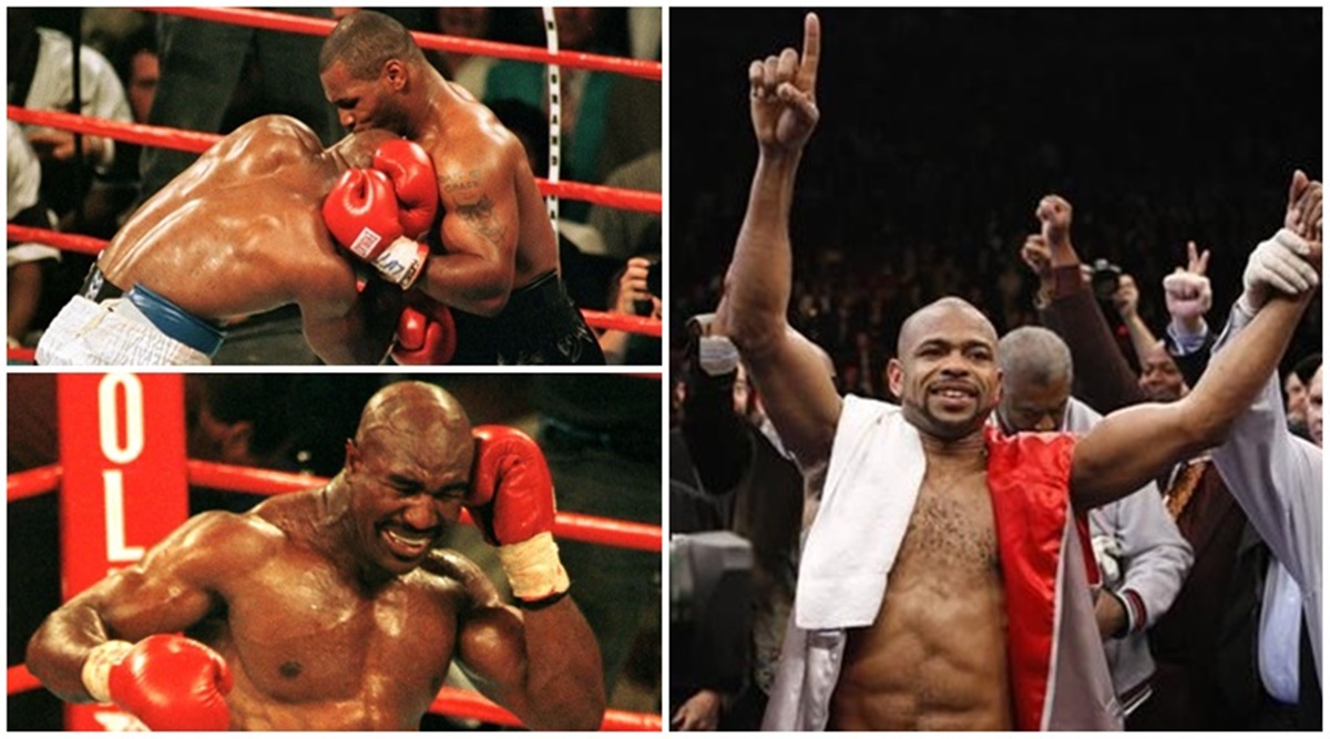 Before Mike Tyson Fight Roy Jones Jr Plans To Insure His Ears Sports News The Indian Express