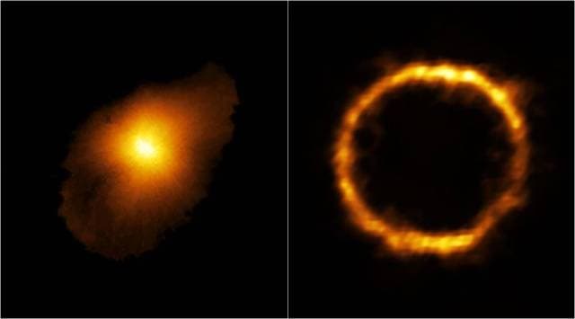 alma, alma telescope chile, milky way lookalike galaxy, new galaxy discovery, most distant galaxy, oldest galaxy, SPT0418 47 galaxy