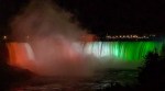 india independence day, 74th independence day, monuments indian tri colours, burj khalifa indian flag colours, empire state building tri colour, niagara falls indian colours, viral news, india news, indian express