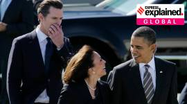 Kamala harris, birtherism, what is birtherism, US presidential elections, birtherism controversy, birtherism racism, Obama birtherism, Donald trump birtherism, indian express, express explained