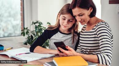 working from home, working parents, kids' online classes, online education for children, parenting, indian express, indian express news