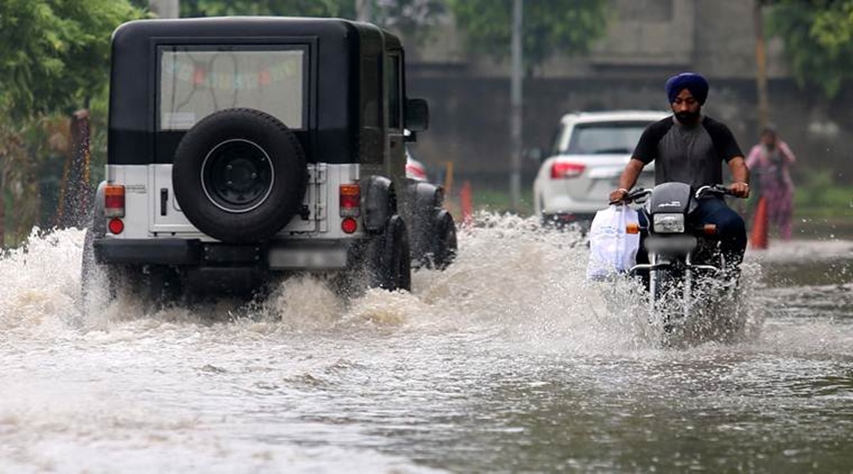 ludhiana rains, ludhiana weather, ludhina monsoon, ludhiana weather forecast, ludhiana rain forecast, indian express news Provide