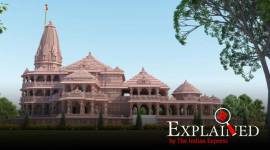 ram temple, ram temple bhoomi pujan, ram mandir, ram mandir news, modi ram mandir, modi ram mandir photos, ram mandir architects, indian express