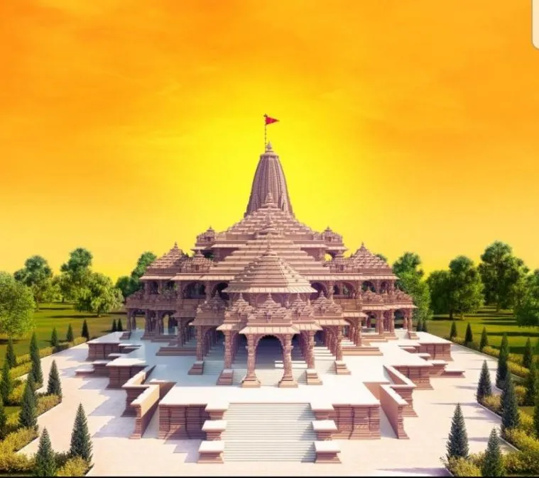 Ram mandir bhoomi poojan, Ram temple bhoomi poojan, Ayodhya ram temple, August 5 bhoomi poojan, PM Modi bhoomi poojan, Ram mandir bhoomi poojan date, Ram mandir bhoomi poojan time, ram mandir bhumi pujan, indian express