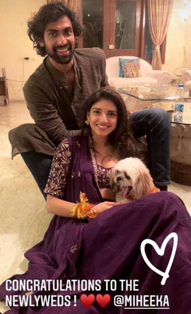 rana and miheeka new photo