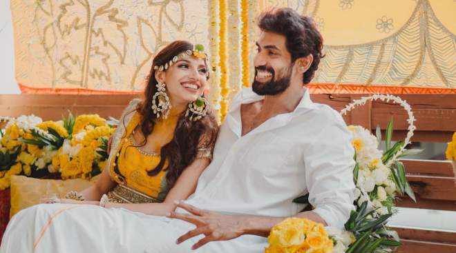 Naga Chaitanya & Samantha Prabhu's Mehendi Outfit Is #BrideGoals ! |  WedMeGood