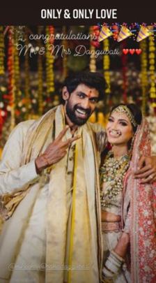 rana miheeka wedding