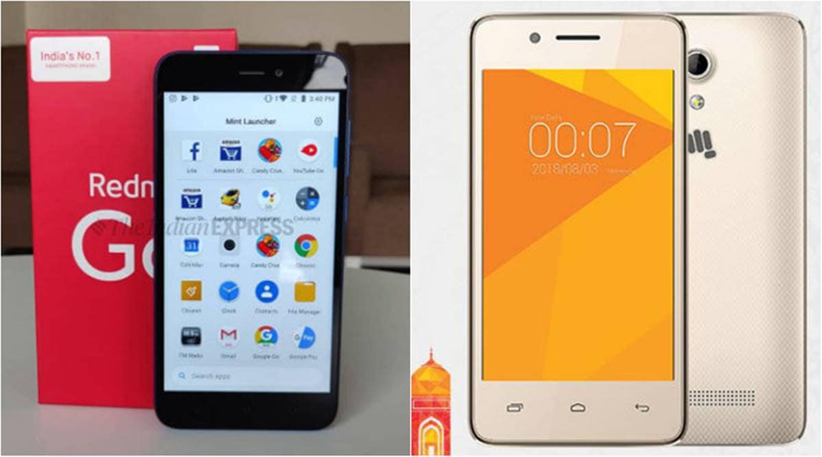 Smartphones Économiques, Smartphones De Moins De 5000, Ikall K110 Redmi Go Micromax Canvas Spark Micromax Bharat 2 Plus Coolpad Mega 5M Itel A235,