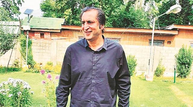 Jammu and Kashmir Peoples Conference Chairman Sajad Gani Lone. (Express photo)