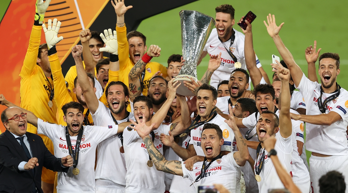 Sevilla Win Record Sixth Uefa Europa League Title Edge Inter In Five Goal Thriller Sports News The Indian Express