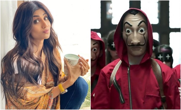 shilpa shetty money heist fan