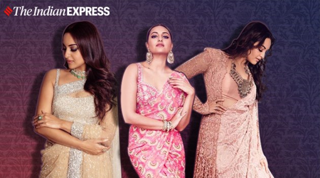 sonakshi sinha, sonakshi sinha photos, sonakshi sinha latest photos, sonakshi sinha saris, sari collection 2020, sari style 2020