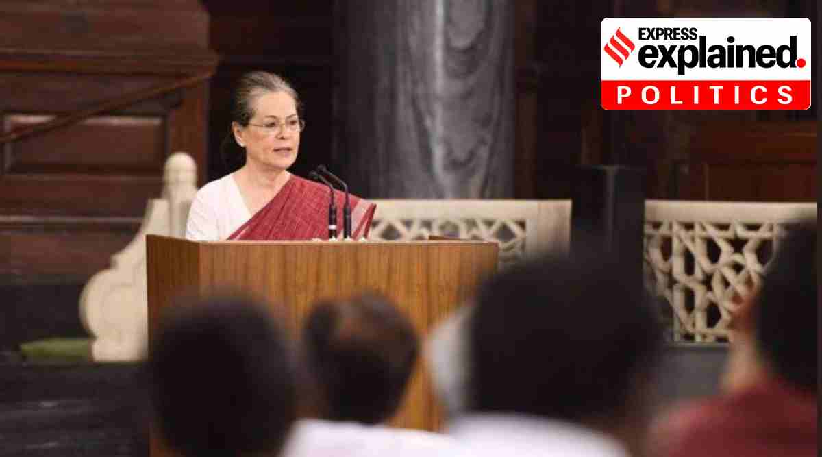 Congress leadership challenge, Sonia Gandhi, congress leaders letters to Sonia Gandhi, Gandhi family leadership challenge, Congress dissent, indian express