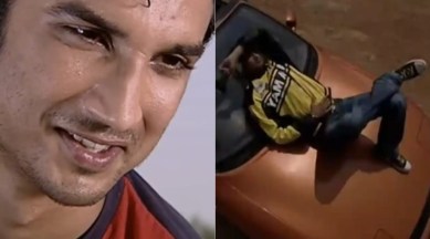 sushant singh rajput, first scene on tv, kis desh mein hai meraa dil