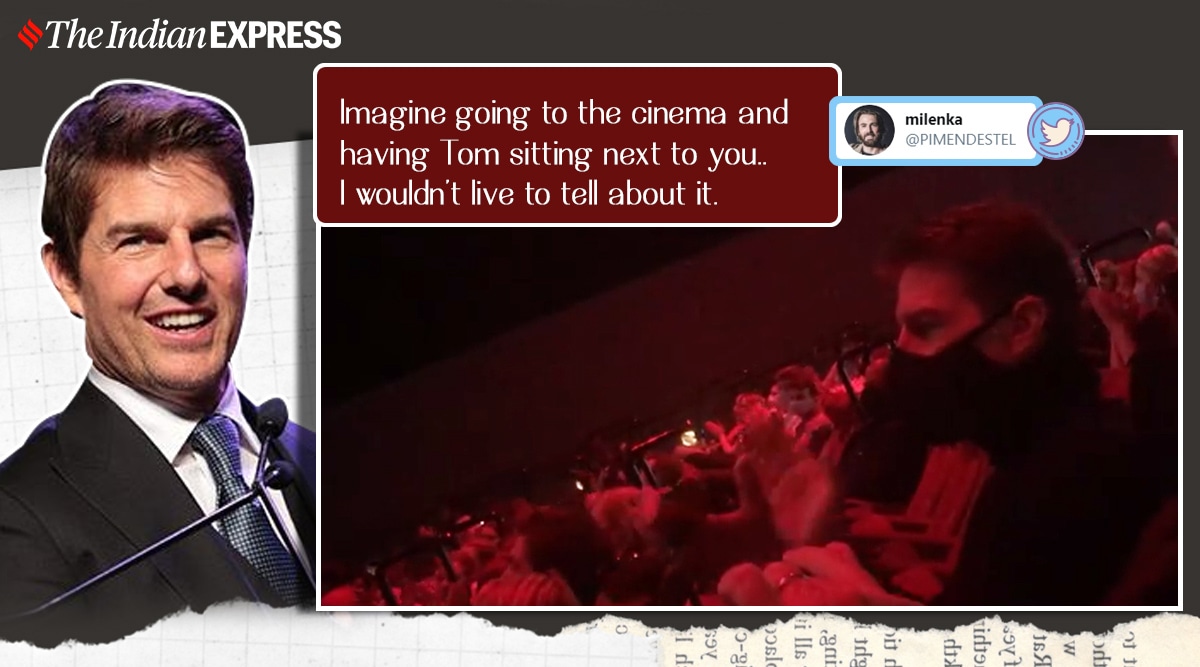 Tom Cruise, Christopher Nolan, London, movie theatres, Tenet, Tom cruise in London, tom Cruise Tenet, Trending news, Indian Express news