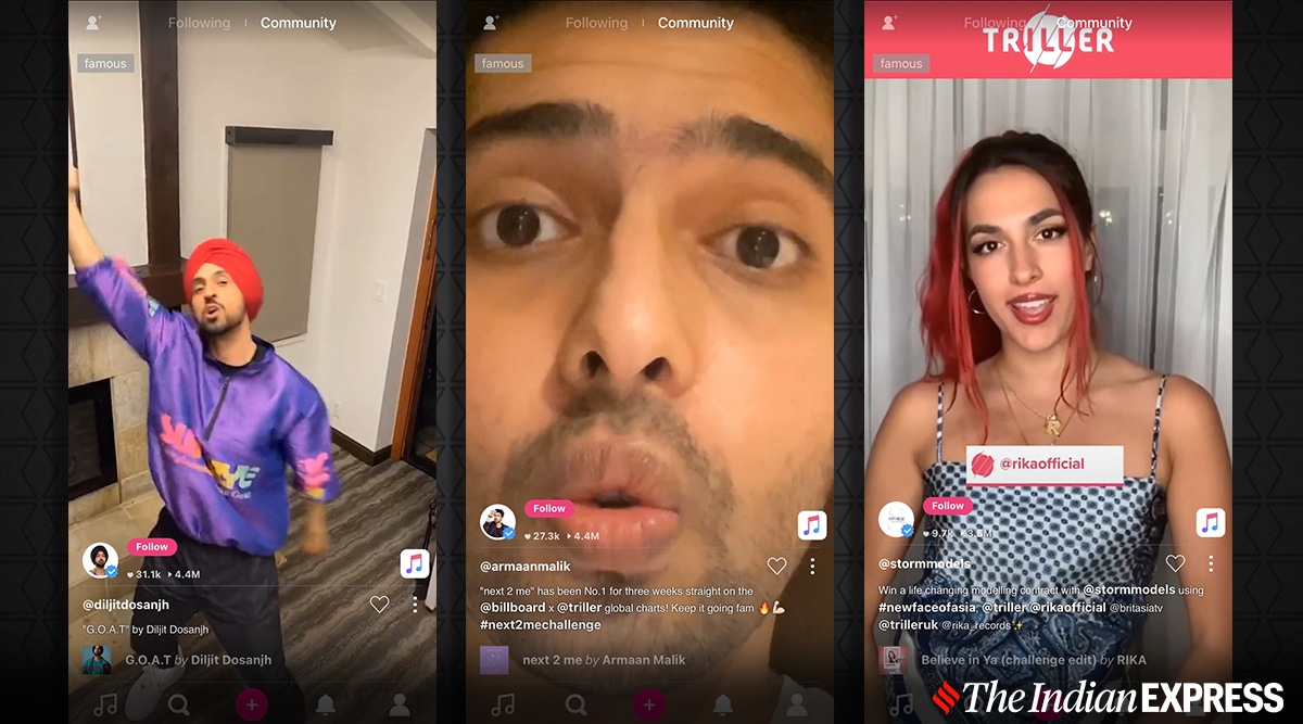 Triller is latest to try on TikTok boots, touts US origins to promise secure platform - The Indian Express