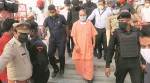 Yogi Adityanath posters, Yogi Adityanath posters lucknow, anti-Yogi Adityanath posters lucknow, akhilesh yadav brahmins posters, lucknow news