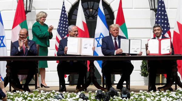 US Israel deal, US Israel peace deal, Israel US peace deal, Donald Trump on US Israel peace deal, World news, Indian Express