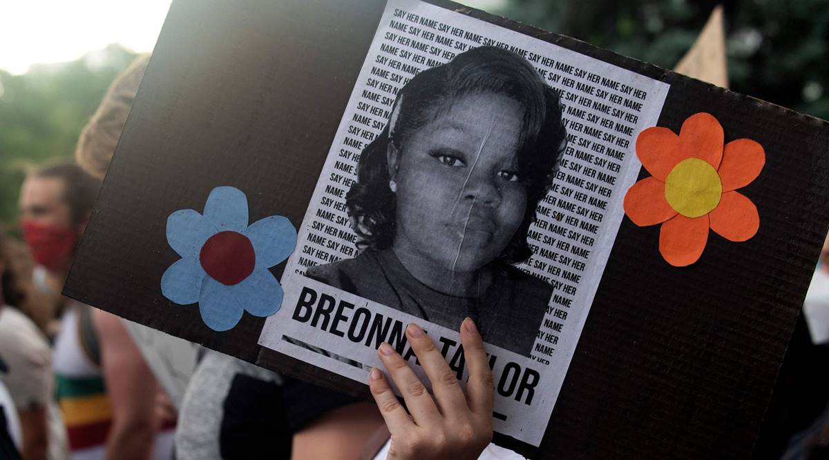 Breonna Taylor, Breonna Taylor murder, Breonna Taylor case, Breonna Taylor shot dead, World news, Indian Express