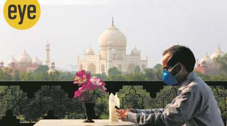 Normally, the Taj gets between 20,000 and 30,000 visitors a day. Now, the number is capped at 5,000.