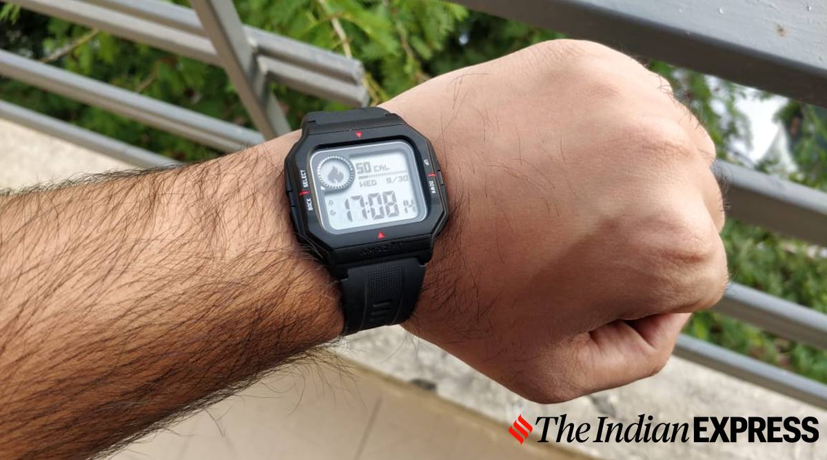 amazfit neo review, amazfit neo first impressions, amazfit neo price india, amazfit neo features, amazfit neo modes, amazfit neo detail review, amazfit neo display