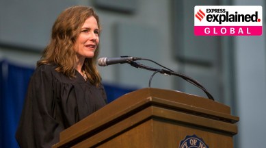 US Supreme Court nominee Amy Coney Barrett, conservative judge Amy Coney Barrett, US supreme court, originalism, us judges originalism, us elections, latest news
