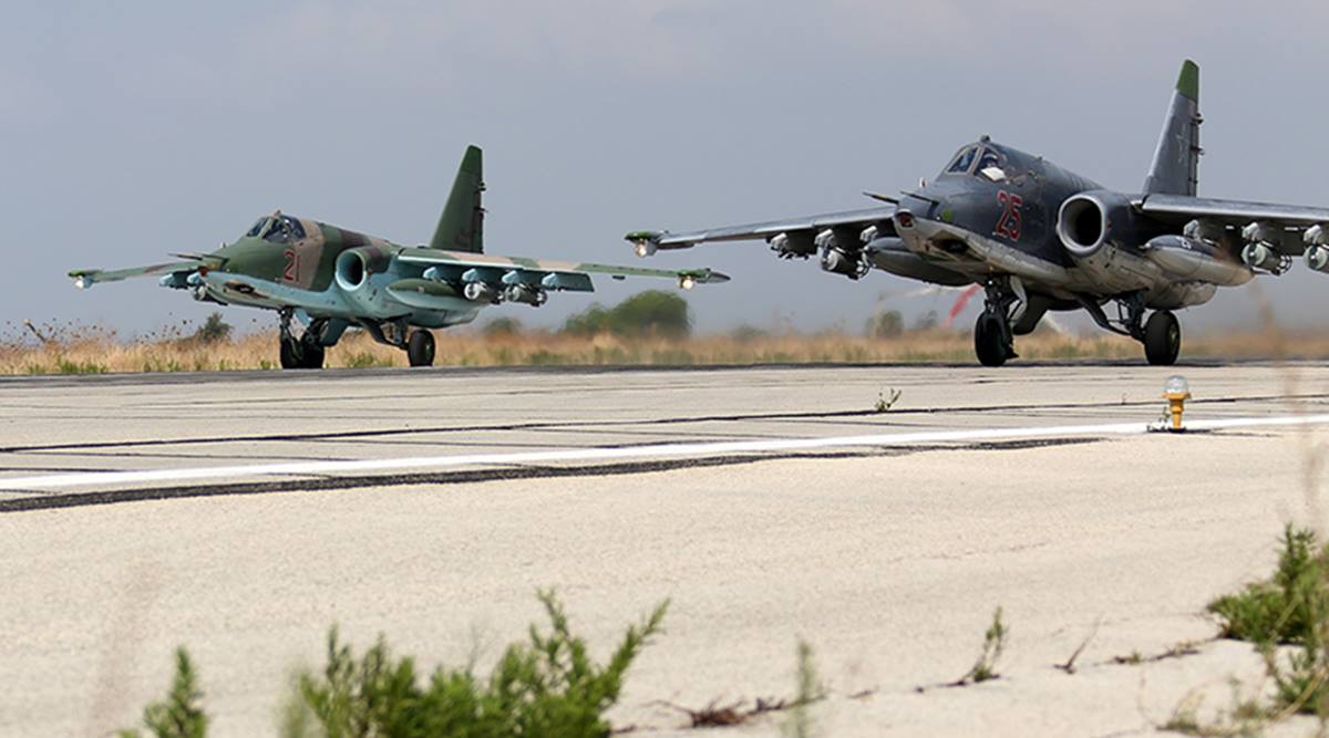 Armenia says Sukhoi-25 jet shot down; Azerbaijan and Turkey deny it - The Indian Express