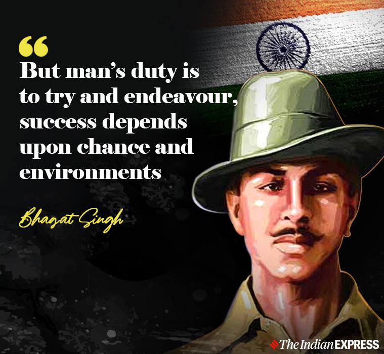 Shaheed Bhagat Singh Jayanti 2020 Quotes with Images, Status, Photos