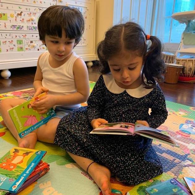 taimur with inaaya