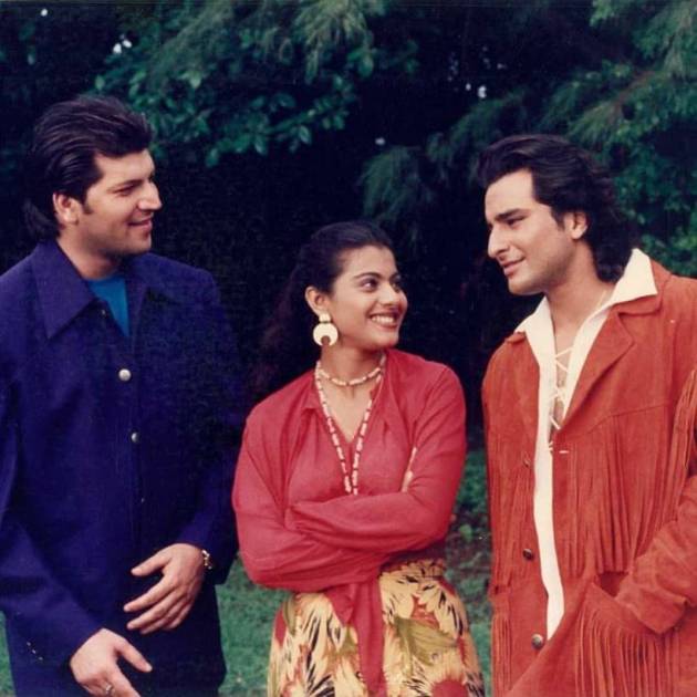 saif ali khan with kajol