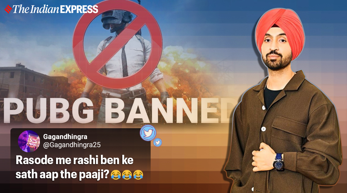Diljit Dosanjh, Diljit Dosanjh pubg ban, Diljit Dosanjh rasode mein kaun tha meme, Kokilaben rasode mein kaun tha song, viral news, funny news, indian express