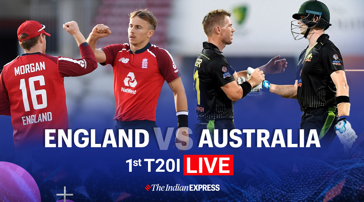 England Vs Australia 1st T20i Highlights Australia Collapse From 124 1 To Lose By 2 Runs Sports News The Indian Express