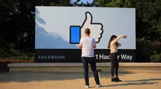 US election 2020: Facebook and Twitter warn of Russian meddling